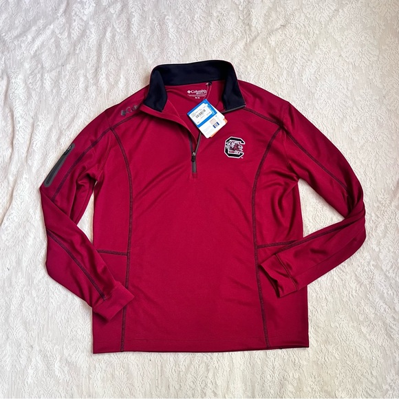 Columbia Other - NWT Columbia USC Gamecocks collegiate shotgun quarter zip golf shirt